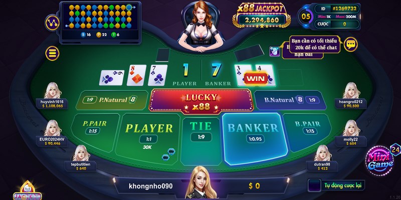 Tựa game Baccarat mang đến cho anh em phút giây giải trí cực đỉnh