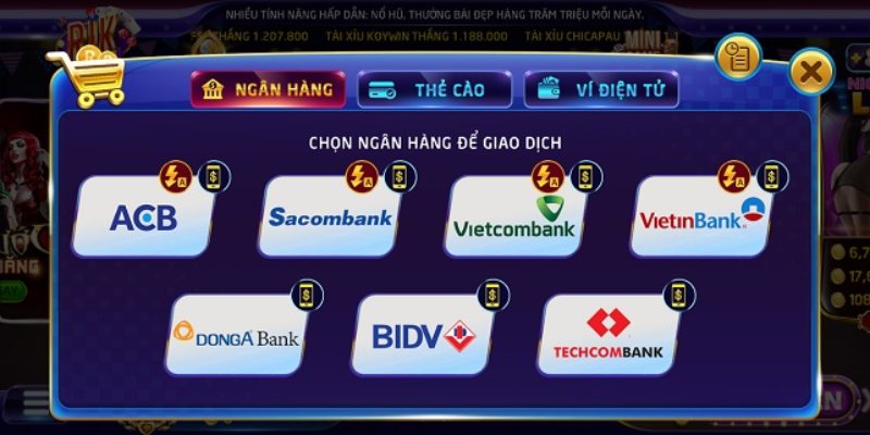 Nạp tiền Rikvip thành công 100% - Quy trình thực hiện dễ dàng