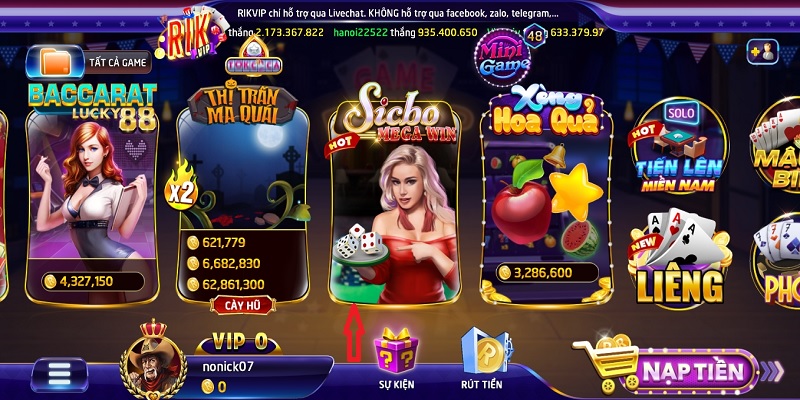 Tựa game Sicbo được nhiều bet thủ yêu thích